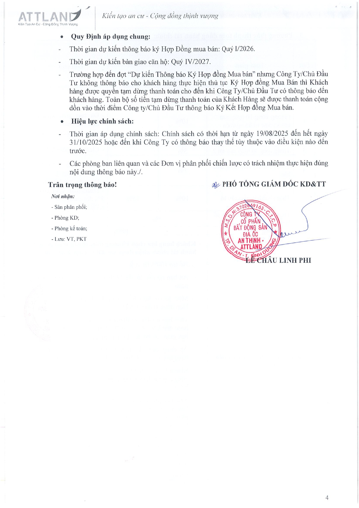 Chính Sách Chiết Khấu Theo Pttt Artstella 4