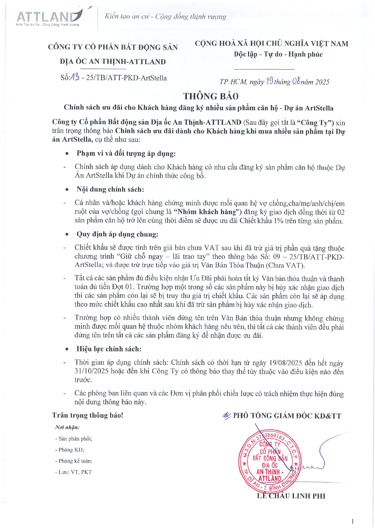 Chính Sách ưu đãi Khách Hàng Mua Nhiều Sản Phẩm Artstella